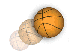 Basketball bouncing